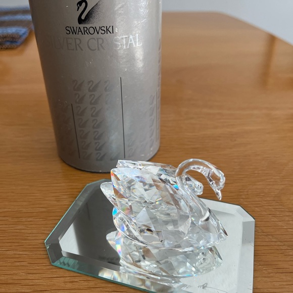 Vintage Swarovski Crystal Swan - Picture 2 of 6